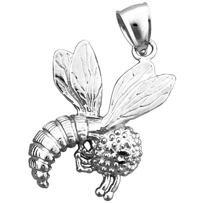 14K Gold Anhänger Honigbiene