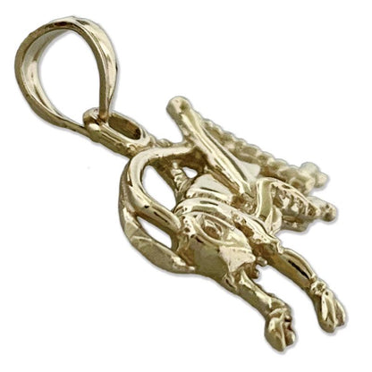 Grashüpfer-Anhänger aus 14K Gold