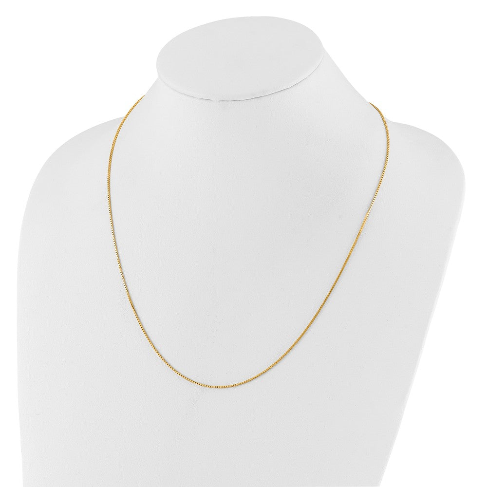 14K Gelbgold Verstellbar 1mm Venezianer Halskette