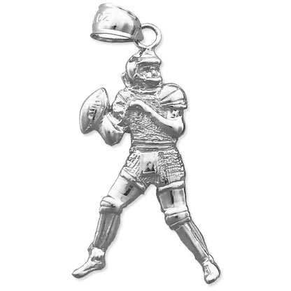 14K Gold Anhänger Quarterback