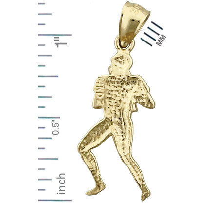 Charm „Quarterback" aus 14K Gold