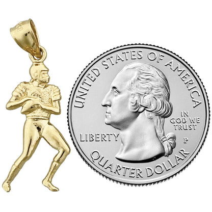 Charm „Quarterback" aus 14K Gold