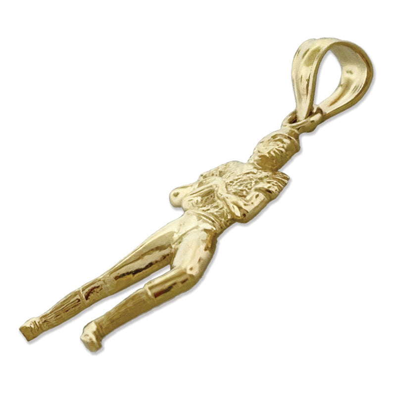 Charm „Quarterback" aus 14K Gold