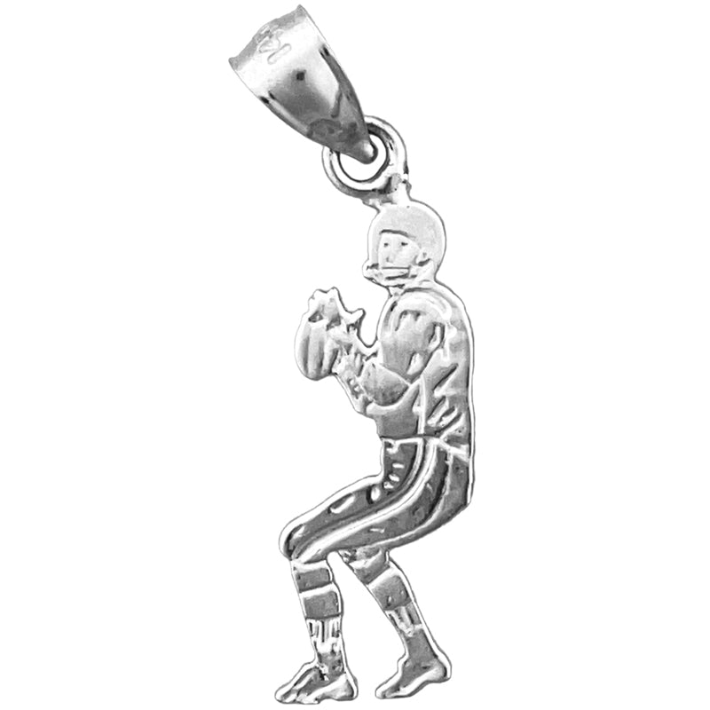 14K Gold Football-Quarterback-Charm
