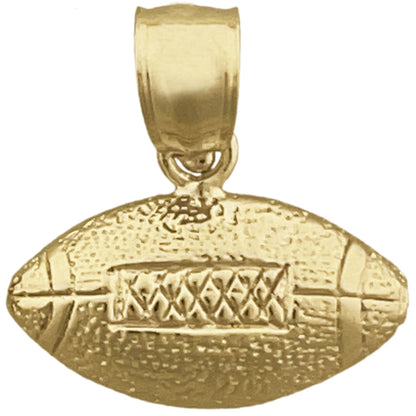 14K Gold 20MM Football-Charm