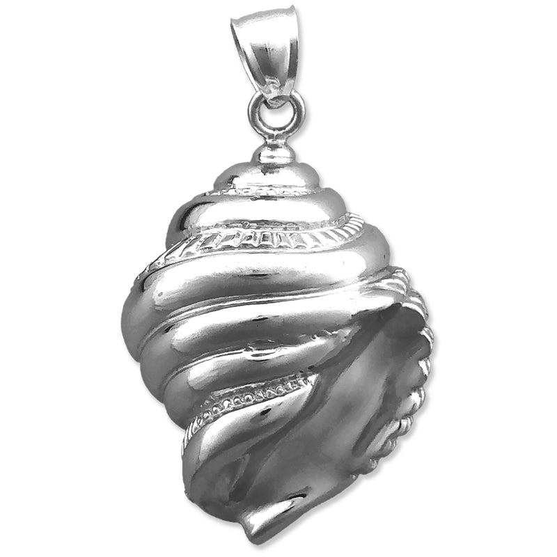 14K Gold Gastropoden-Meeresschnecken-Muschelanhänger