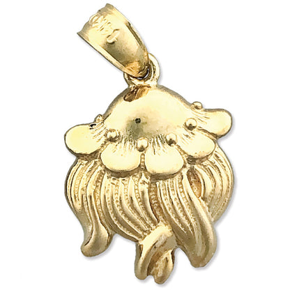 585 Gold Quallen-Charm