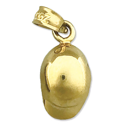 14K Gold 3D Baseball-Cap-Charm