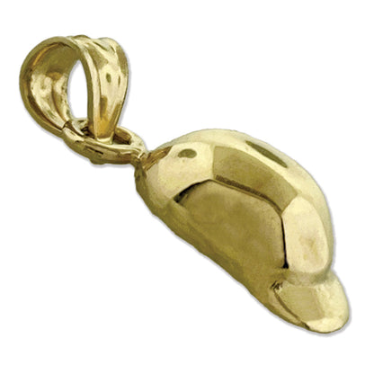 14K Gold 3D Baseball-Cap-Charm