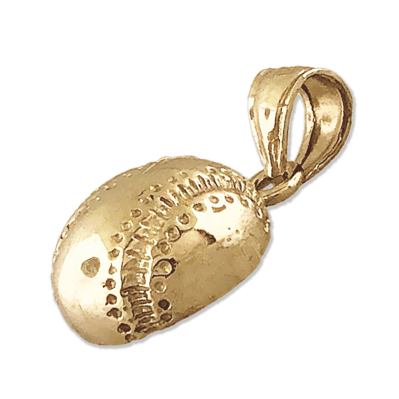 585 Gold Baseball-Charm