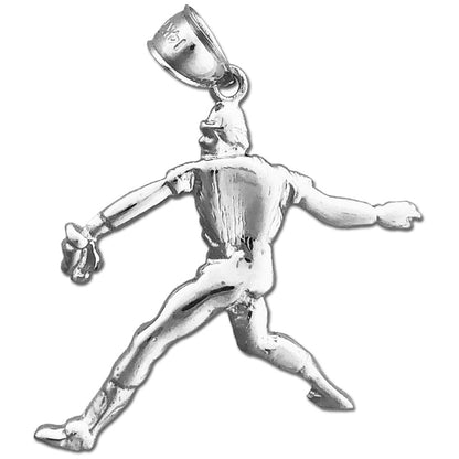 585 Gold Anhänger „Baseball-Pitcher“