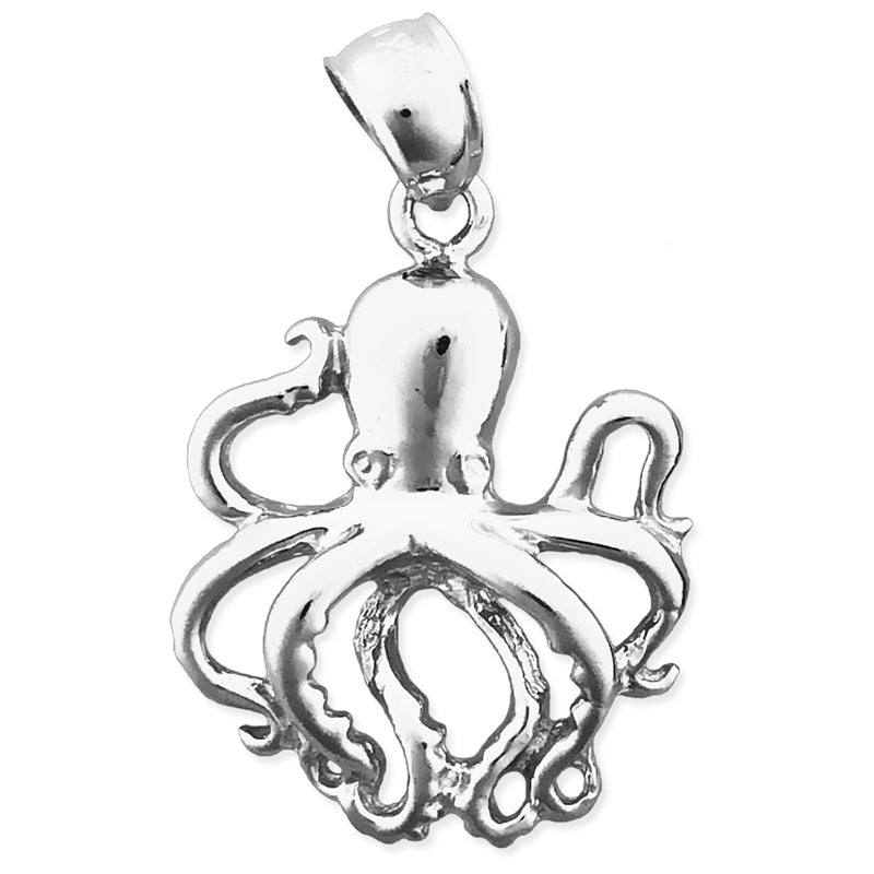 585 Gold 18-mm-Oktopus-Charm