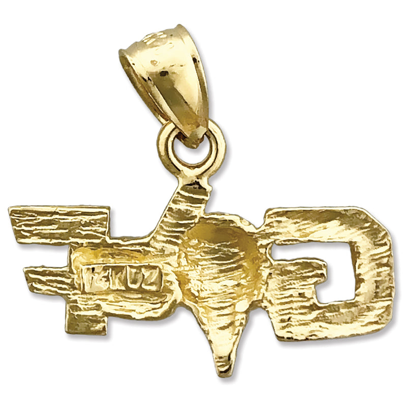 14K Gold Golf-Charm