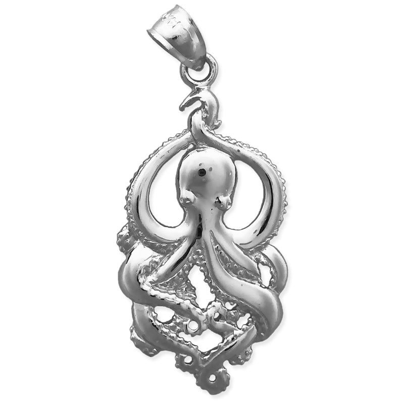 585 Gold Oktopus-Anhänger