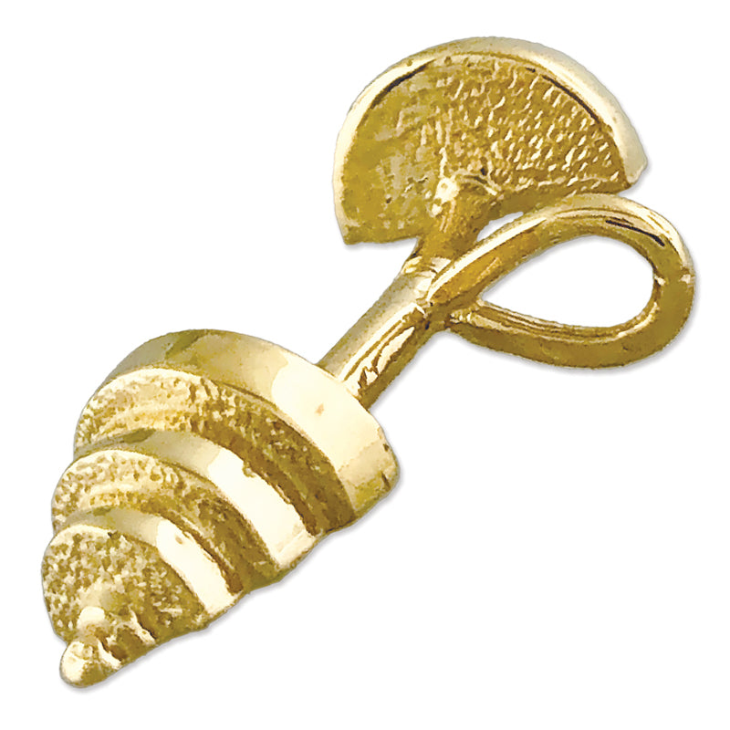 585 Gold Hantel-Anhänger