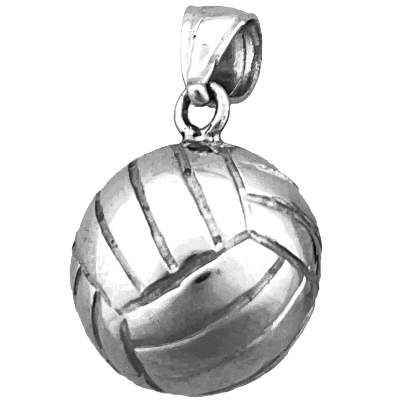 585 Gold 3D-Volleyball-Charm