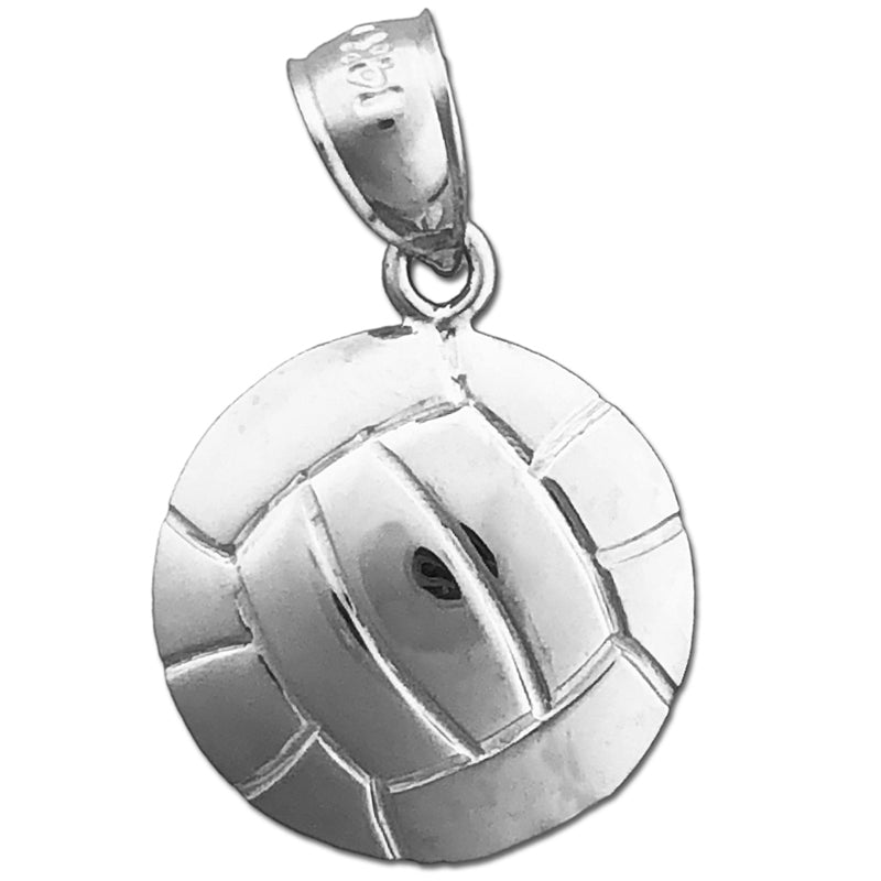 Volleyball-Charm aus 14K Gold