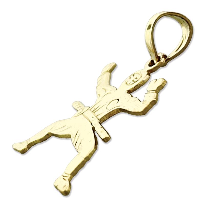 Ninja-Charm aus 14K Gold