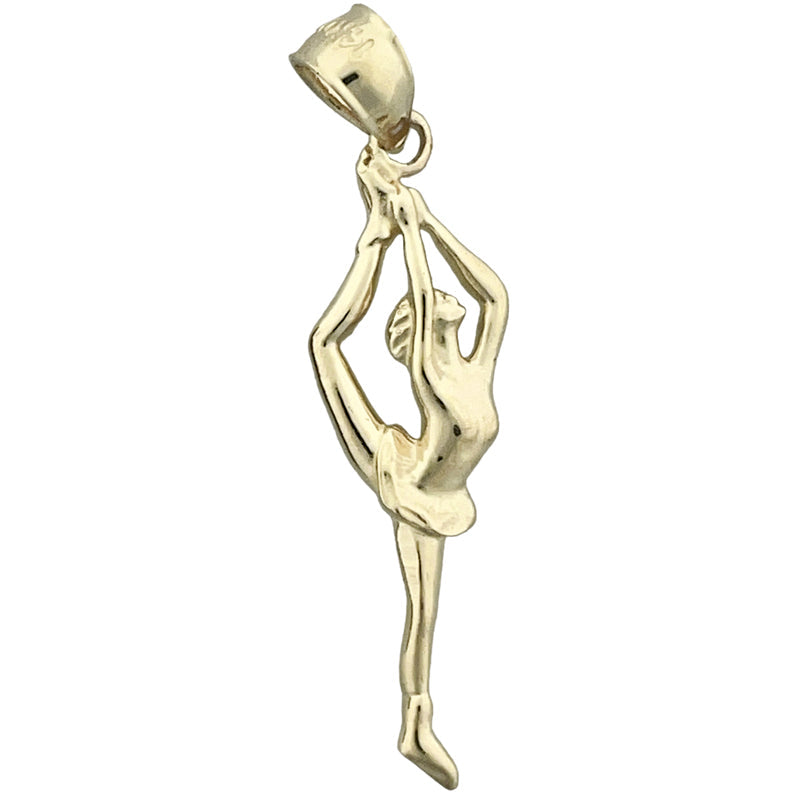 14K Gold Turnerin-Anhänger