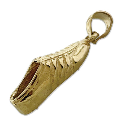 14K Gold 3D Turnschuh-Charm