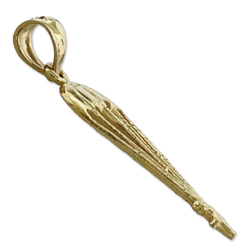 14K Gold Fallschirm-Charm