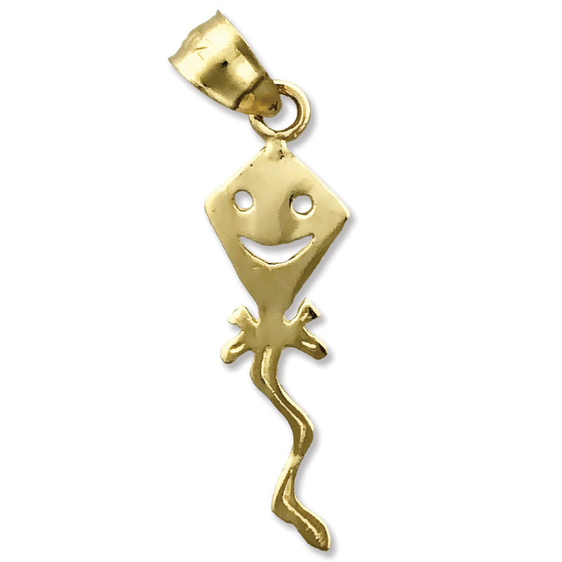 14K Gold Drachen-Charm