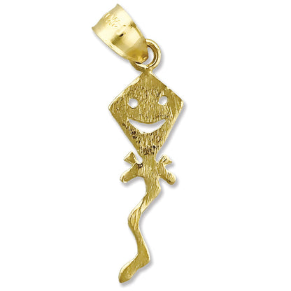 14K Gold Drachen-Charm