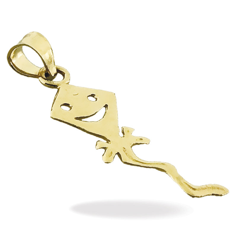 14K Gold Drachen-Charm
