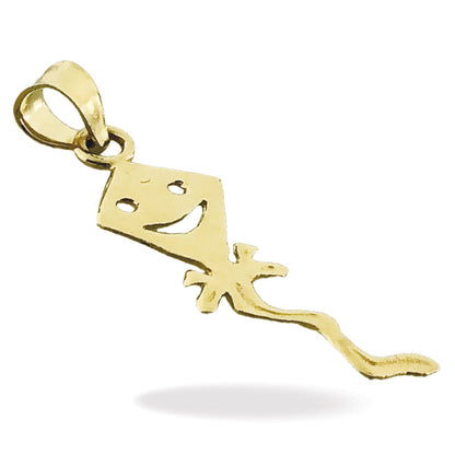 14K Gold Drachen-Charm