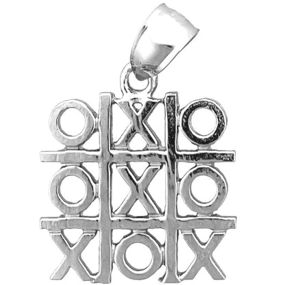 14K Gold Tic-Tac-Toe-Charm