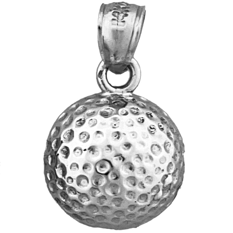 14K Gold Golfball-Charm