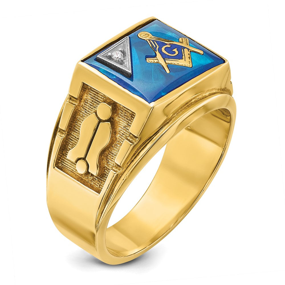 14K Weißgold Halskette mit Anhänger „MOM Herzen“ mit Diamanten und Rubinen