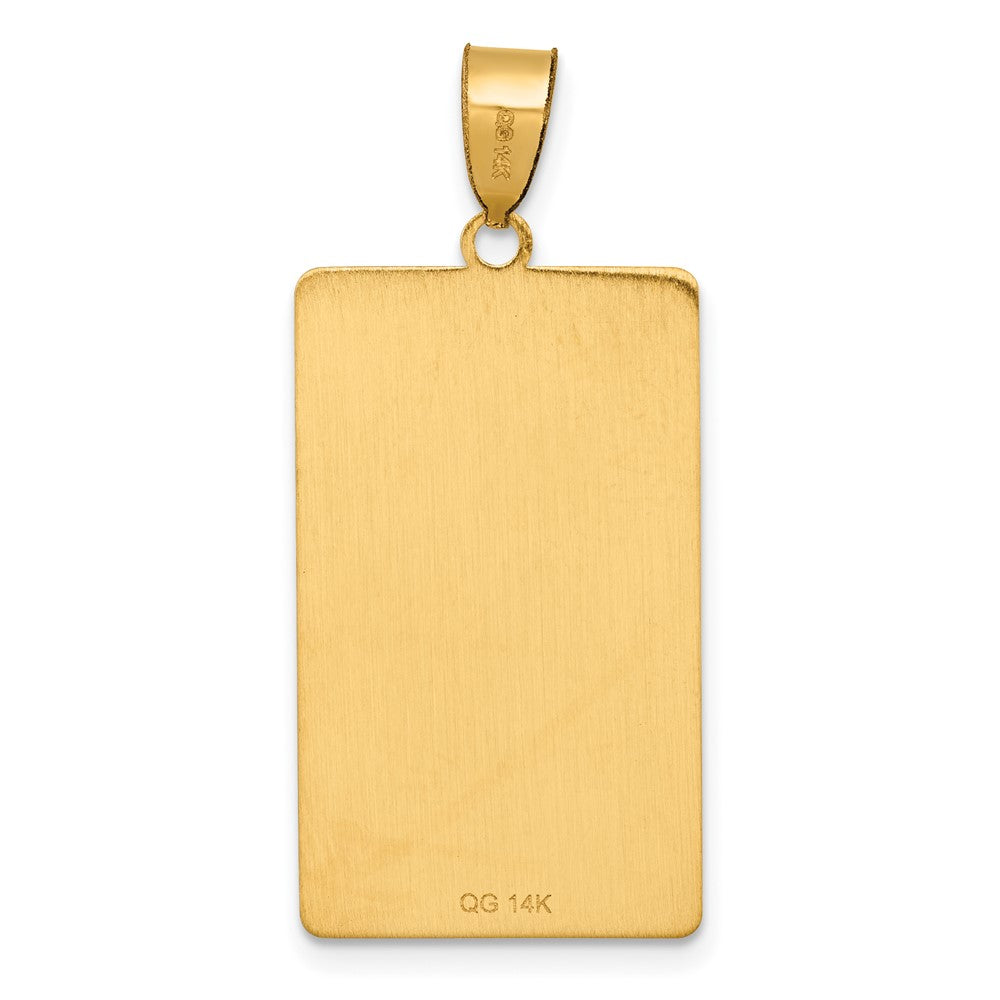 14K Gelbgold The Magician Tarot Card Anhänger