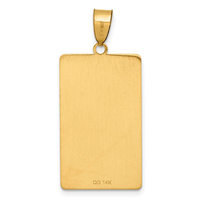 14K Gelbgold The Magician Tarot Card Anhänger