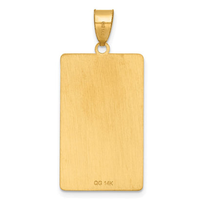14K Gelbgold The Lovers Tarot Card Anhänger
