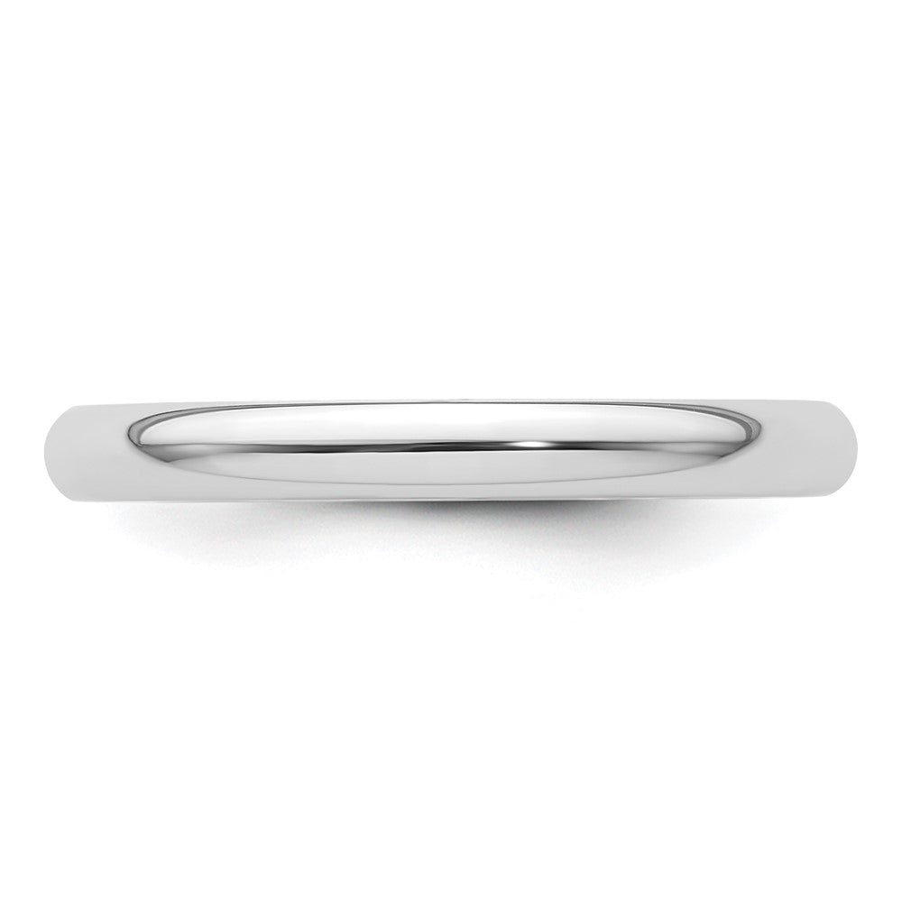 Platin 2.5mm Komfort-fit Ehering Ring