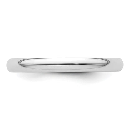 Platin 2.5mm Komfort-fit Ehering Ring