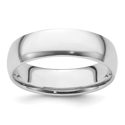Platin 6mm Leicht Komfort-fit Ehering Ring