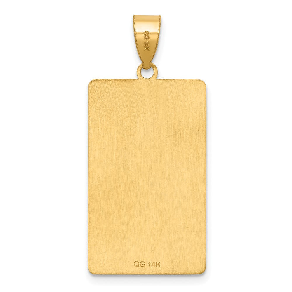 14K Gelbgold The Empress Tarot Card Anhänger