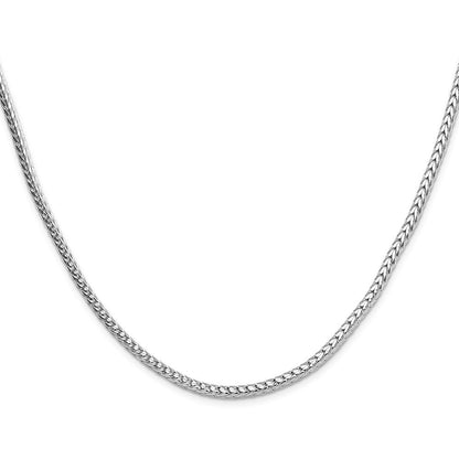 Sterlingsilber 3.4mm Diamantiert Rund Franco 30 Zoll Kette