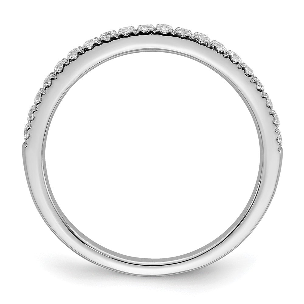 14K Weißgold 1/4 Karat Diamant Komplett Ehering Ring