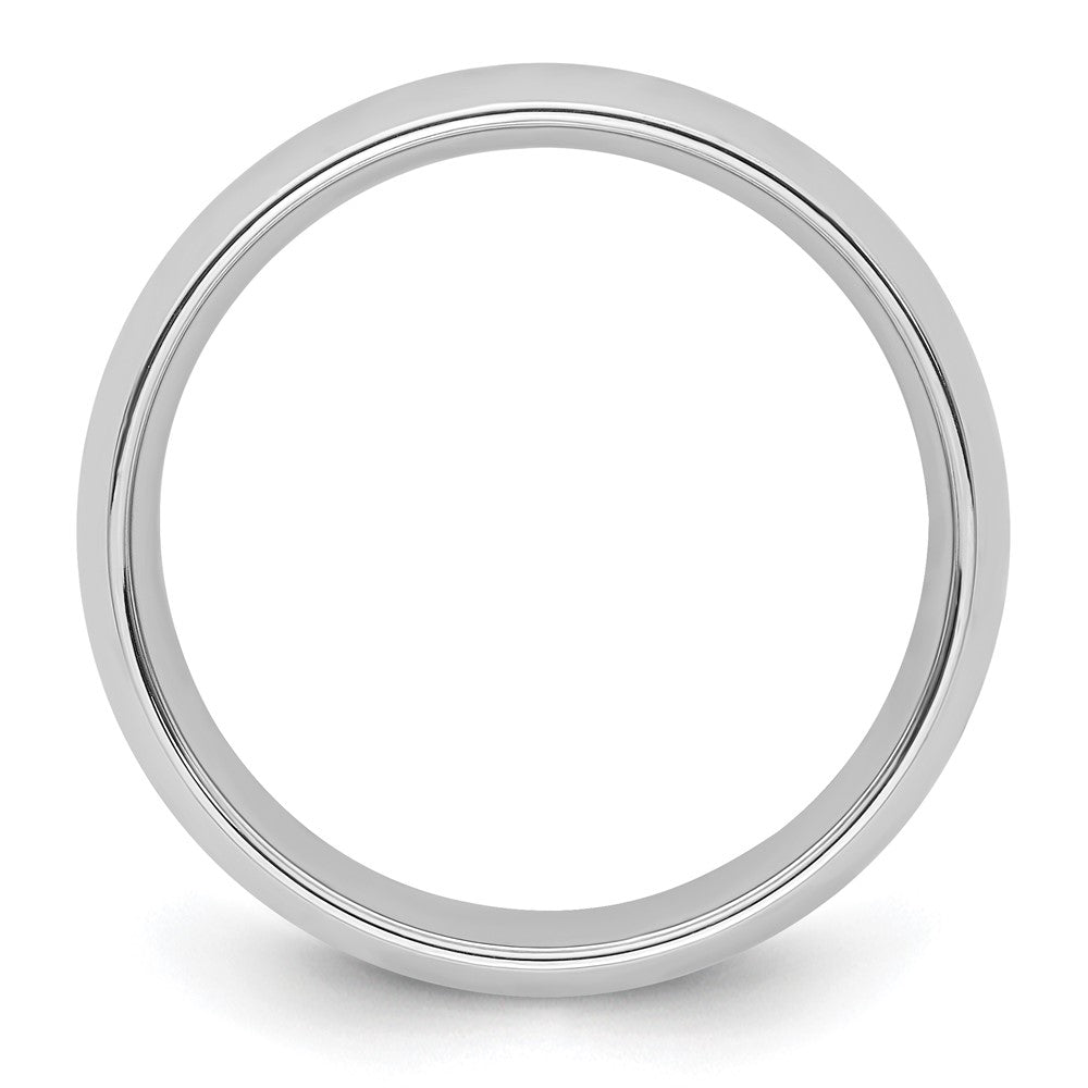 Platin 6mm Komfort-fit Ehering Ring