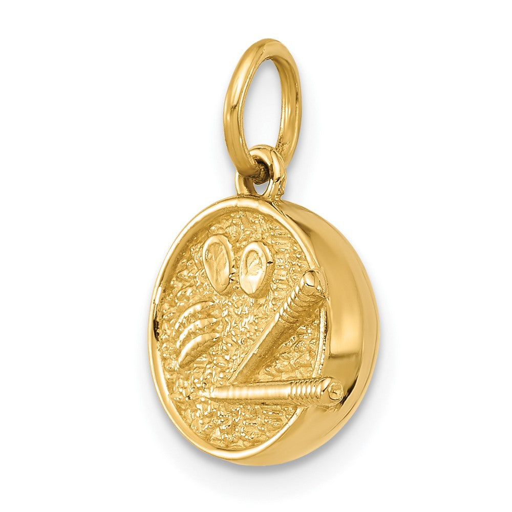 14K Gelbgold Fancy Ramen-Schüssel-Charm