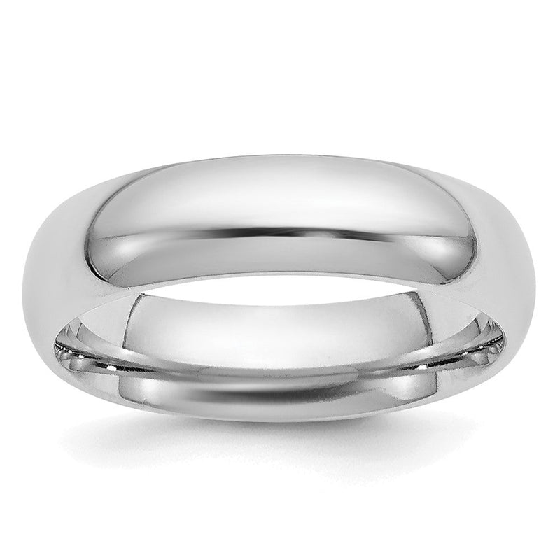 Platin 5mm Komfort-fit Ehering Ring