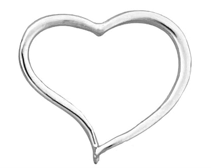 14K Gold Draht-Herzanhänger