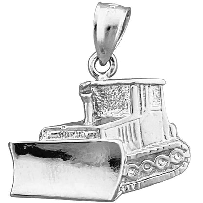 14K Gold Bulldozer-Charm