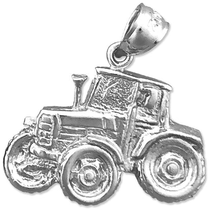 14K Gold Traktor-Anhänger
