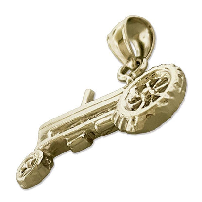 14K Gold Tractor Charm** → **14K Gold Traktor-Charm