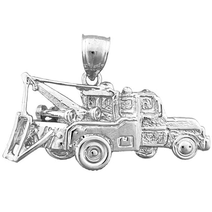 14K Gold Abschleppwagen-Anhänger