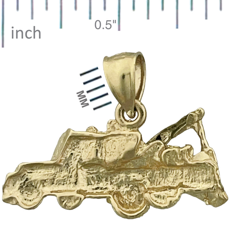 585 Gold Abschleppwagen-Charm